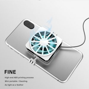 2022 Universal Mobile Phone Cooling Fan Heat Sink For iPhone Samsung XIAOMI HUAWEI Cooler Fan Portable 1 - Phone Cooler