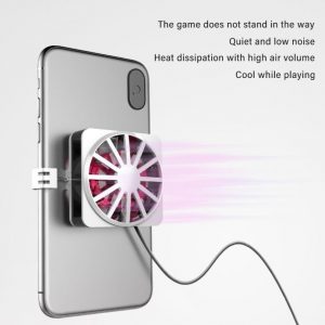 2022 Universal Mobile Phone Cooling Fan Heat Sink For iPhone Samsung XIAOMI HUAWEI Cooler Fan Portable 4 - Phone Cooler