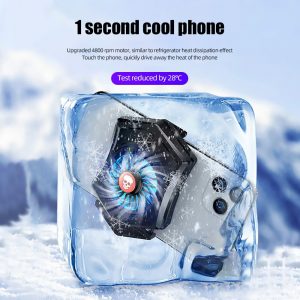 ACCEZZ Portable Mobile Phone Cooler Heat Sink For iPhone 11 XS XR 8 7 Xiaomi 2 - Phone Cooler