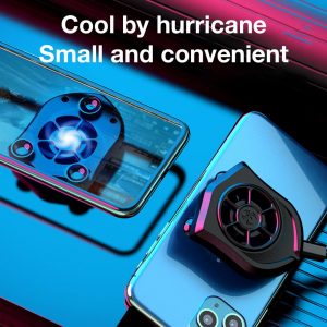 Phone Cooler Mobile Phone Radiator Portable Fan Holder Heat Sink USB Powered Radiator Compatible For Phones 4 - Phone Cooler