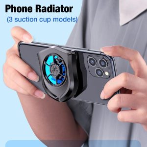 Phone Cooler Mobile Phone Radiator Portable Fan Holder Heat Sink USB Powered Radiator Compatible For Phones 5 - Phone Cooler