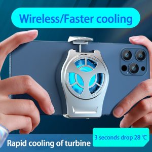Portable Mobile Phone Radiator Gaming Phone Cooler Adjustable Portable Holder For IPhone Samsung Huawei Xiaomi 4 - Phone Cooler