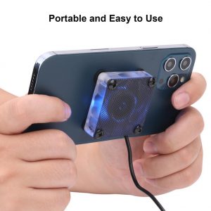 Universal Mobile Phone USB Game Cooler System Cooling Fan Gamepad Holder Stand Radiator For Iphone Xiaomi - Phone Cooler
