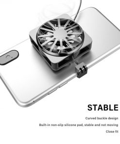 2022 Universal Mobile Phone Cooling Fan Heat Sink For iPhone Samsung XIAOMI HUAWEI Cooler Fan Portable 3 - Phone Cooler