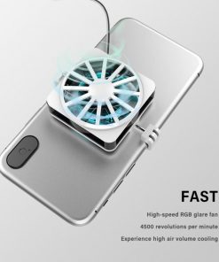 2022 Universal Mobile Phone Cooling Fan Heat Sink For iPhone Samsung XIAOMI HUAWEI Cooler Fan Portable 5 - Phone Cooler