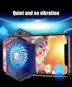 ACCEZZ Portable Mobile Phone Cooler Heat Sink For iPhone 11 XS XR 8 7 Xiaomi 4 - Phone Cooler