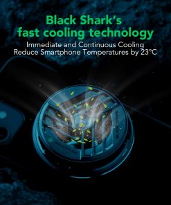 Black Shark Magnetic Cooler for Gaming Phone for iPhone 12 iPhone 13 Black Shark 4 Rog 2 - Phone Cooler