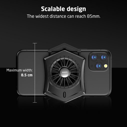 ESR Portable Phone Cooler Phone Cooling Fan for Phone Samsung Xiaomi Support PUBG Smartphone Cooling Pad 2 - Phone Cooler