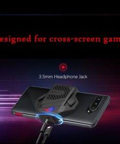 Original Aeroactive Cooler for Asus Rog Phone 5 Funcooler Cooling Fan Holder ROG5 Gaming Phone Expansion 3 - Phone Cooler