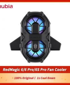 Original Nubia RedMagic 6 6S Pro Fan Cooler Red Magic 6 Pro Gaming Phone ICE Dock - Phone Cooler