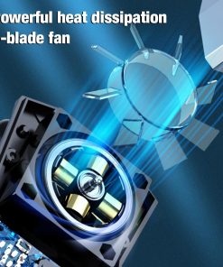 Phone Cooler Mobile Phone Radiator Portable Fan Holder Heat Sink USB Powered Radiator Compatible For Phones 2 - Phone Cooler