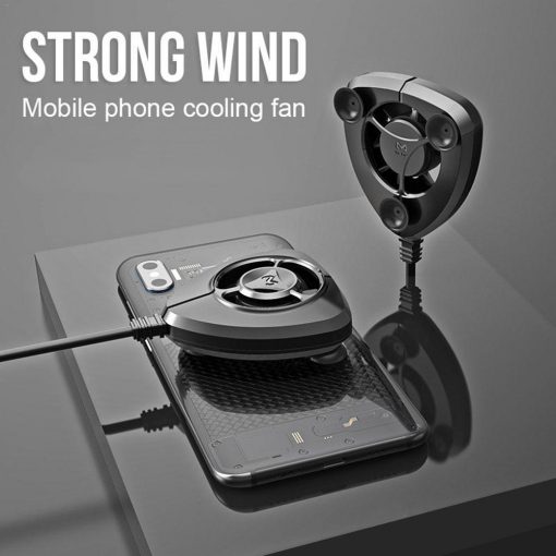 Portable Cooling Fan Gamepad Game Handle Radiator Mobile Phone Cooler Mini Cooling Fans For iPhone Samsung - Phone Cooler