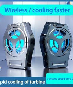 Portable Mobile Phone Radiator Gaming Phone Cooler Adjustable Portable Holder For IPhone Samsung Huawei Xiaomi 2 - Phone Cooler