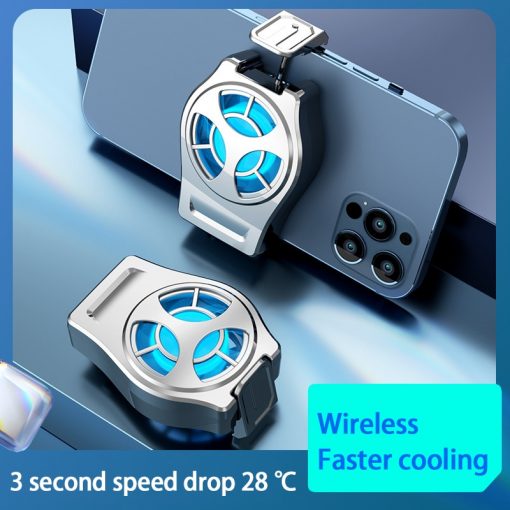 Portable Mobile Phone Radiator Gaming Phone Cooler Adjustable Portable Holder For IPhone Samsung Huawei Xiaomi 3 - Phone Cooler