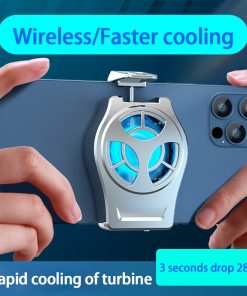Portable Mobile Phone Radiator Gaming Phone Cooler Adjustable Portable Holder For IPhone Samsung Huawei Xiaomi 4 - Phone Cooler