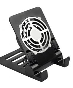 USB Desk Phone Fan Quiet Cooling Pad Radiator with Foldable Stand Holder For iPhone iPad Tablets 11 - Phone Cooler