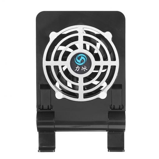 USB Desk Phone Fan Quiet Cooling Pad Radiator with Foldable Stand Holder for iPhone iPad Tablets 2 - Phone Cooler
