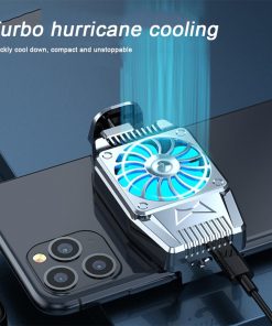 Universal Mini Mobile Phone Cooling Fan Radiator Turbo Hurricane Game Cooler Cell Phone Cool Heat Sink - Phone Cooler