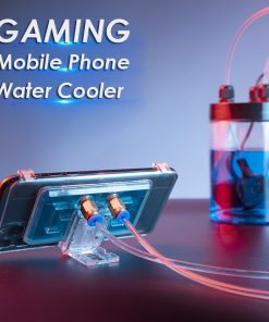 Universal Mobile Phone Water Cooling Radiator Adjustable Portable Fan Holder Phone Water Cooler For iPhone Samsung - Phone Cooler