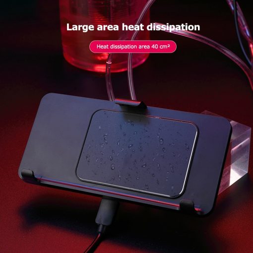 Universal Refrigeration Water cooled Semiconductor Mobile Phone Radiator Gaming Phone Cooler Phone Holder Heat Sink 4 - Phone Cooler